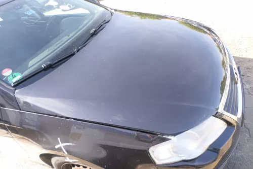 VW Passat 3C Motorhaube Klappe vorne vorn Haube schwarz LC9X deepblack öö (177820)