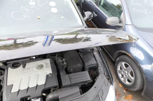 VW Passat 3C Motorhaube Klappe vorne vorn Haube schwarz LC9X deepblack öö (177820)