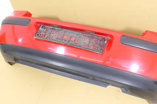 VW Golf 4 Limousine Stoßstange hinten Heckstoßstange Stoßfänger rot LP3G (177850)