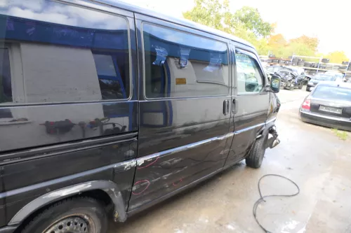 T4 Transporter Tür rechts Schiebetür mit Scheibe Multivan Caravelle schwarz LC9Z (177904)