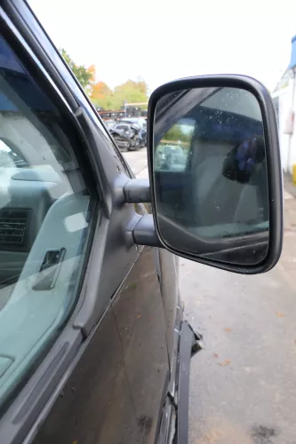 VW T4 elektrischer Spiegel Außenspiegel rechts mit Glas original schwarz matt x (177905)