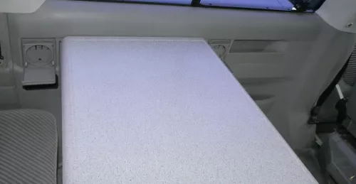 T4 1x Verkleidung Abdeckung Seite hinten links 703867039A Multivan mit Tisch (177930)