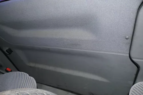 VW T4 Verkleidung Abdeckung Schiebetür Tür Seite rechts hinten grau Multivan (177949)