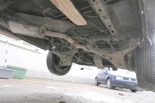 VW T4 Auspuff MIttelschalldämpfer +Endtopf mitte 2,5 TDI ACV AYC AYY AJT AUF (177986)