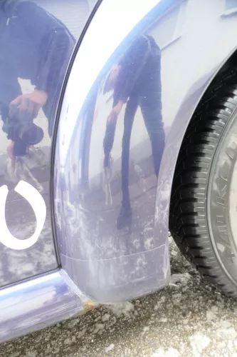 VW New Beetle 9C Kotflügel hinten links blau LG5T 1C0821301F (178017)