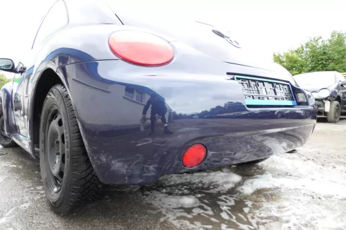 VW New Beetle 9C Stoßstange hinten Stoßfänger blau LG5T Heckstoßfänger (178018)