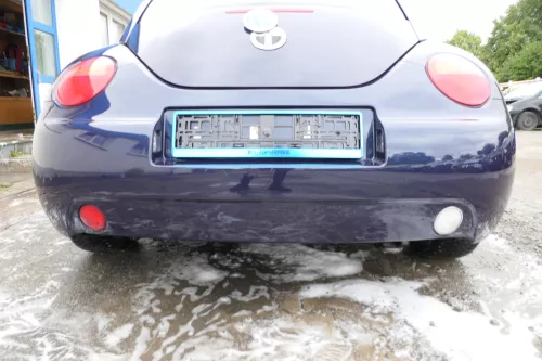 VW New Beetle 9C Stoßstange hinten Stoßfänger blau LG5T Heckstoßfänger (178018)
