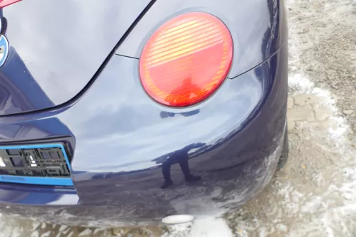 VW New Beetle 9C Stoßstange hinten Stoßfänger blau LG5T Heckstoßfänger (178018)