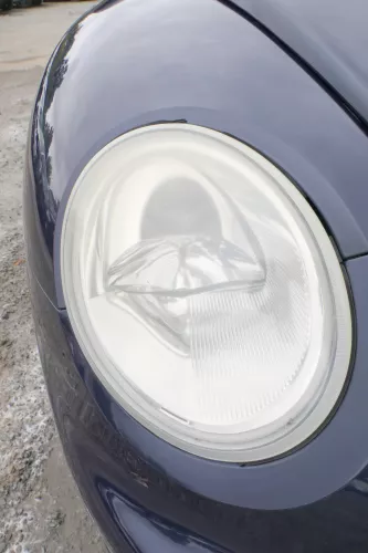 New Beetle 9C Stoßstange vorne Stoßfänger vorn blau LG5T mit Nebelscheinwerfer (178021)