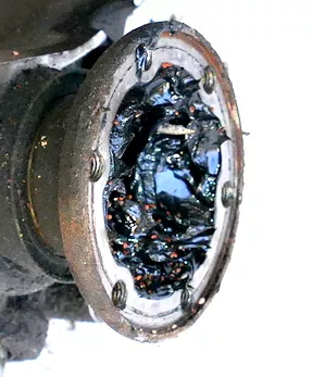 VW Polo 6N Golf 3 Flanschwelle Flansch an Getriebe 1,6 1.4 084409355F links