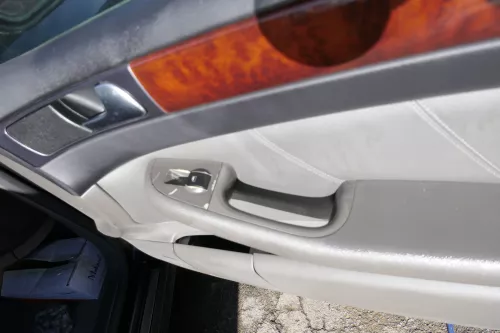 4x A6 4B Türverkleidung Verkleidung Tür vorne hint links rechts Leder grau swing (178118)