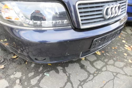 Audi A6 4B Frontstoßstange Stoßstange vorne Stoßfänger blau LZ5L Facelift (178126)