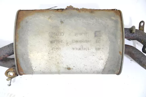 A4 8E B6 Auspuff Mitteltopf Mittelschalldämpfer 2,4 BDV AMM 8E0253409S    MÄNGEL (178204)