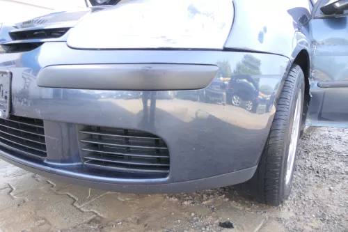 VW Golf 5 1K V Stoßstange vorne Frontoßstange Stoßfänger blau grau LC5F (178484)