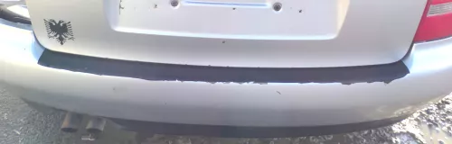 Audi A4 B5 Kombi Variant Stoßstange hinten Heckstoßstange silber LY7M (178548)