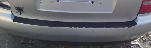 Audi A4 B5 Kombi Variant Stoßstange hinten Heckstoßstange silber LY7M (178548)