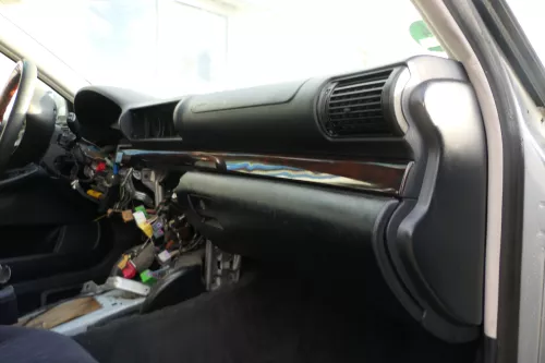 A4 B5 Verkleidung Klappe Abdeckung Dekor Holz Optik Nuss-Wurzelholz Echtholz 5MG (178557)