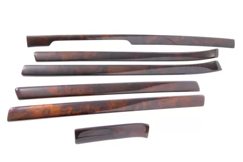 A4 B5 Verkleidung Klappe Abdeckung Dekor Holz Optik Nuss-Wurzelholz Echtholz 5MG (178557)