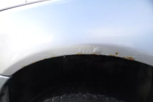 A4 B5 (bis caMitte1999 Bild verglei) Kotflügel vorne links silber grau LY7M - RO (178560)