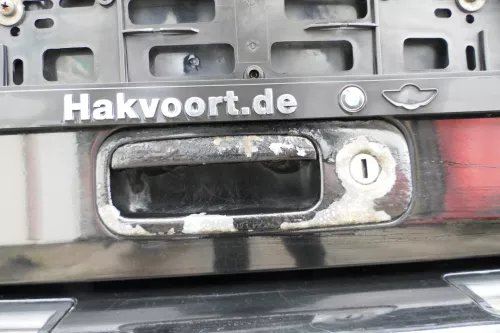 VW Polo 6N Heckklappe Klappe hinten Kofferraumklappe mit Scheibe schwarz LC9Z (178659)