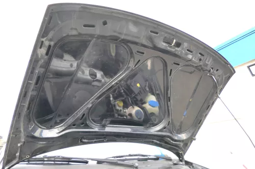 VW Polo 6N Motorhaube Frontklappe Haube vorne Klappe schwarz L041 (178668)