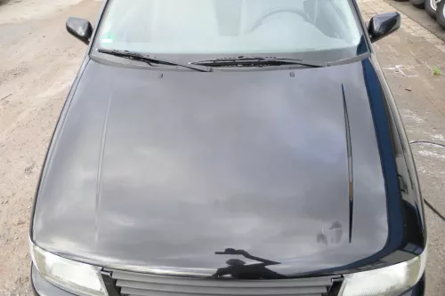 VW Polo 6N Motorhaube Frontklappe Haube vorne Klappe schwarz L041