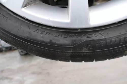 1x Fabia 5J Alufelge 205/45 R16 Felge 5J0601025AA  6,5J x 16  ET43       1  HL (178689)