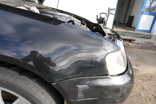 Audi A3 8L Kotflügel vorne rechts schwarz LY9B (178798)