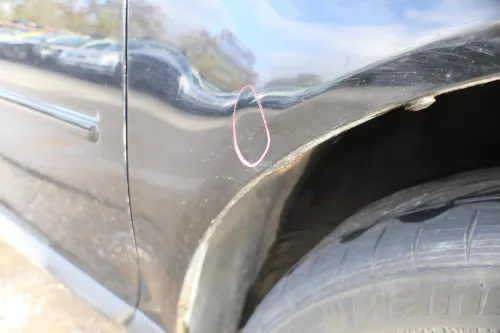 Audi A3 8L Kotflügel vorne rechts schwarz LY9B (178798)