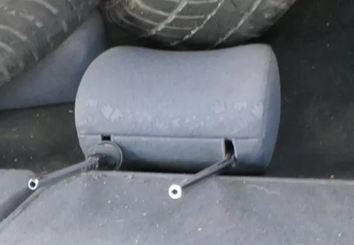 1x Audi A3 8L Kopfstütze vorne oder hinten (rechts / links) schiefer onyx grau (178810)