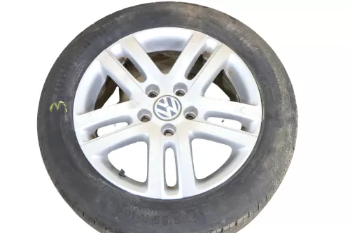 1x Felge Alufelge original VW Golf 5 Touran 6,5jx16H2 ET50 1K0601025AJ ALU  3