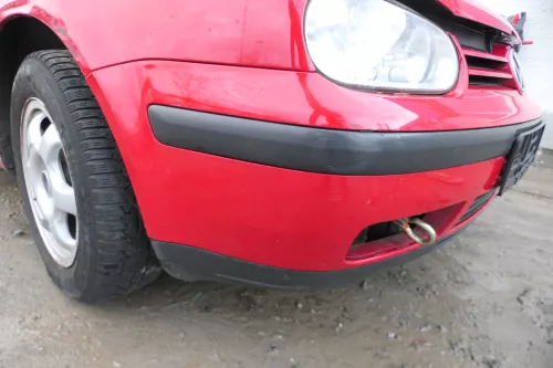 VW Golf 4 1J Stoßstange vorne Stoßfänger vorn rot LY3D (178892)