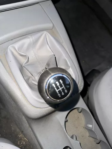 VW Passat 3B 3BG Schaltknauf Schaltsack Schaltung Schaltknüppel 5-Gang grau (178922)