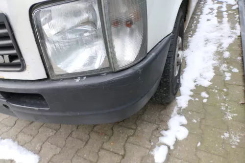 VW LT 35 2D Stoßstange vorne Frontstoßstange schwarz (179068)