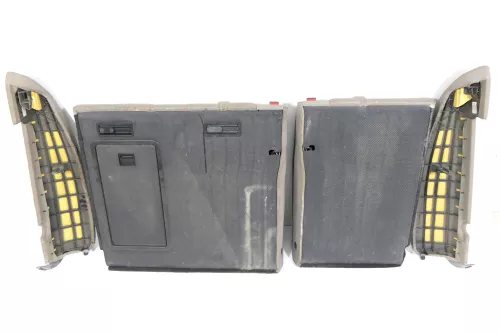 VW Passat 3C Kombi Sitz Rückbank Rücksitzbank Sitze Leder Lehne latte macchiato (179149)