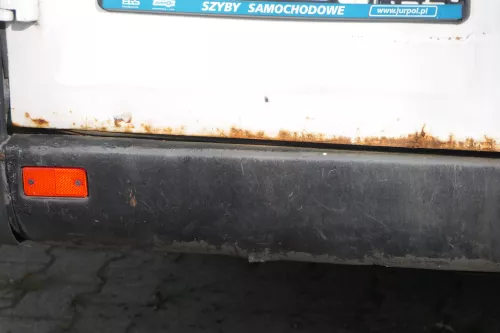 VW LT 35 2D Stoßstange hinten Frontstoßstange schwarz Träger (179202)