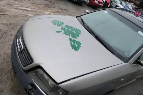 A6 4B Motorhaube Klappe vorn (bis ca. Ende 2001) mit Grill Allroad 4Z grau  (179217)