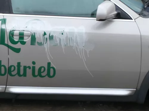 Audi A6 4Z Allroad Tür Türblatt vorne rechts grau - ohne Anbauteile