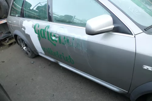 Audi A6 4Z Allroad Tür Türblatt vorne rechts grau - ohne Anbauteile (179253)