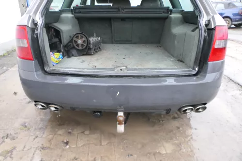 Audi A6 4B Allroad 4Z Kombi Avant Stoßstange hinten Heckstoßstange schwarz 