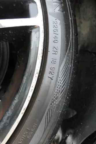 4x 3BG A6 4B Alufelgen Felgen KBA 47855 6-7mm 225/40 RR18 92W Reifen 18 Zoll (179276)