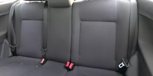 VW Polo 9N 9N3 Sitz Rückbank Sitzfläche Sitze 3 Punkt Gurt hinten (179432)