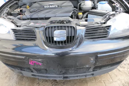 Seat Arosa 6H Stoßstange Frontstoßstange vorne grau silber L041 Facelift + Grill (179454)