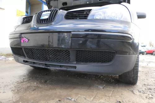 Seat Arosa 6H Stoßstange Frontstoßstange vorne grau silber L041 Facelift + Grill (179454)