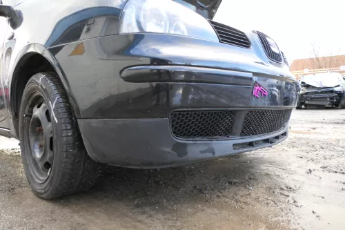 Seat Arosa 6H Stoßstange Frontstoßstange vorne grau silber L041 Facelift + Grill (179454)