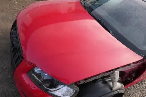 Audi A3 8P 4/5-Türer Motorhaube Haube Klappe vorn vorne rot LY3J Sportback d (179475)