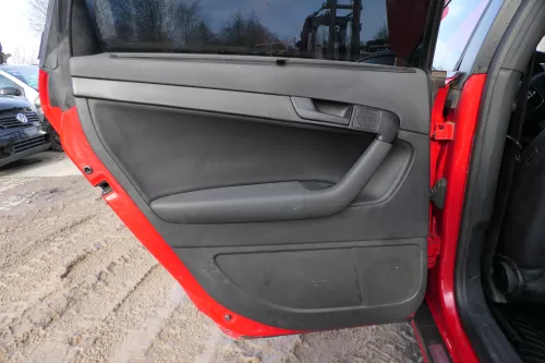 4x A3 8P Türverkleidung vorn links+ rechts 4/5-Türer Leder schwarz Sonnenrollo (179480)