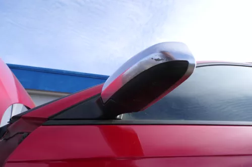 2xAudi A3 8P elektrischer Spiegel Außenspiegel vorne links + rechts silber chrom (179481)