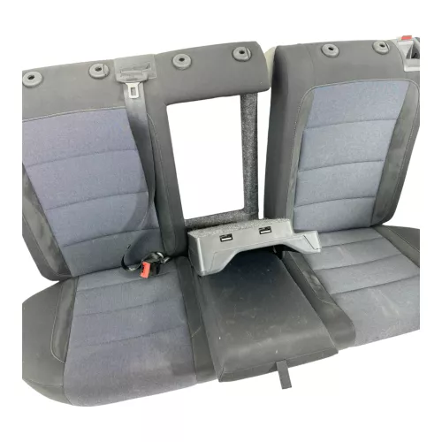 Golf 6 5K Sitz Sitze hinten Rückbank Rücksitzbank 3 Punkt Gurt Lehne OHNE-Kopfs (179544)
