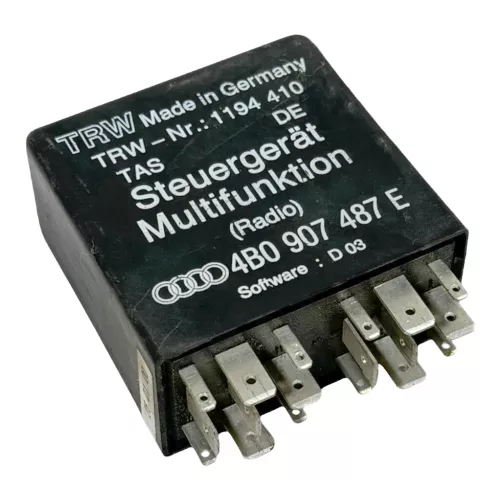 Audi A4 B5 A6 VW Sharan Passat 3B Relais 609 Multifunktion Lenkrad 4B0907487E (179575)